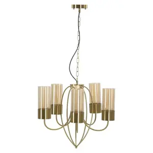 Závesný luster Versailles 60 cm zlatý II vyobraziť
