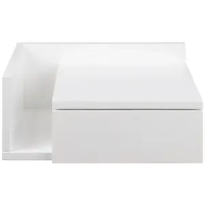 Závesný nočný stolík Alesa biely vyobraziť