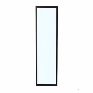 Zrkadlo na dvere LENNY 30x120 cm čierne vyobraziť