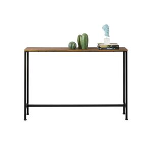 SoBuy KONZOLOVÝ stolík Hnedá 120x20x80cm Priemyselný vyobraziť