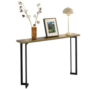 SoBuy KONZOLOVÝ stolík Svetlý Dub 120x20x75cm Minimalistický vyobraziť