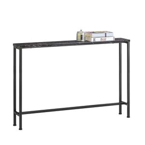 SoBuy KONZOLOVÝ stolík Čierna 120x20x80cm Priemyselný vyobraziť