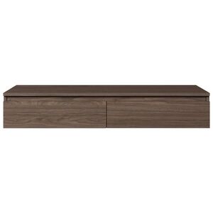 Selsey ZÁVESNÝ písací / toaletný stolík Bemmi, dekor orech Wisconsin, 120 cm vyobraziť