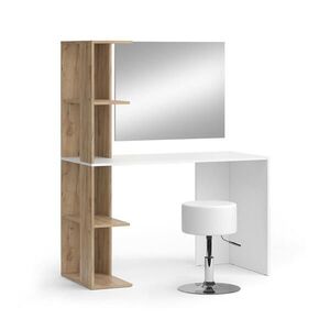 Vicco TOALETNÝ STOLÍK Tower Biela/Sonoma 122.2 cm so stolicou vyobraziť