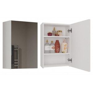 RAUMHIRSCH FURNITURE ZÁVESNÁ SKRÍŇ so zrkadlom Biela 40/60/22 vyobraziť