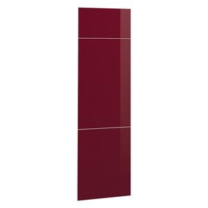 Vicco KUCHYNSKÁ FRONTA R-Line Červený vysoký lesk 59.6 x 196 cm nábytková fronta pre skrinku na vstavanú chladničku vyobraziť