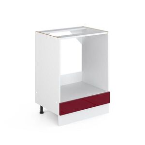 Vicco SPODNÁ SKRINKA R-Line Bordeaux vysoký lesk 60 cm s veľkým výklenkom, bez pracovnej dosky vyobraziť