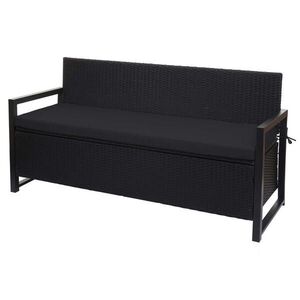 MCW POLY-RATTAN 3-MIESTOČNÁ LAVICA Antracitová, Čierna vyobraziť
