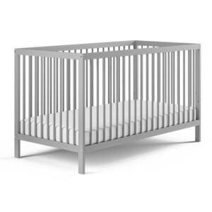 Kids Collective DETSKÁ POSTEĽ s matracom 70x140 cm v sivej farbe vyobraziť