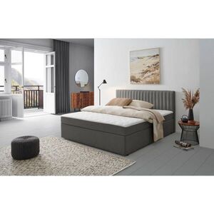 P & B AMERICKÁ POSTEĽ, 200/200 cm, tmavosivá vyobraziť