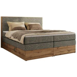 MKS BOXSPRINGOVÁ POSTEĽ WOOD CLASSIC KING 160/200 - Sivá Štruktúra - H3 (stredne tvrdý) vyobraziť