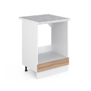 Vicco SPODNÁ SKRINKA R-Line Sonoma 60 cm s veľkým výklenkom, s pracovnou doskou vyobraziť