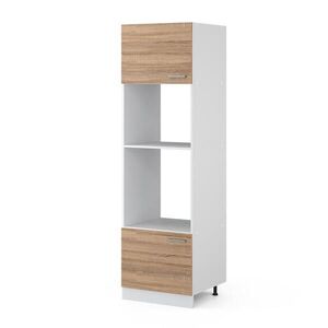 Vicco VYSOKÁ SKRIŇA R-Line Sonoma 60 cm s otvorenými policami a dverami vyobraziť