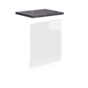 Vicco PREDNÝ PANEL R-Line Biely vysoký lesk 60 cm , AP Antracit vyobraziť
