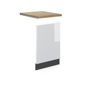 Vicco PREDNÝ PANEL R-Line Biely vysoký lesk 45 cm , AP Oak vyobraziť