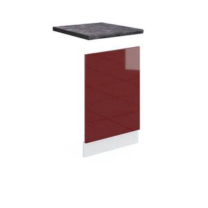 Vicco PREDNÝ PANEL R-Line Červený vysoký lesk 45 cm , AP Antracit vyobraziť