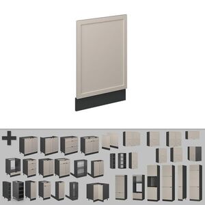 Vicco PREDNÝ PANEL Fame-Line GreyBeige 45 cm , AP Oak vyobraziť
