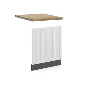 Vicco PREDNÝ PANEL Fame-Line Biely vidiecky dom 60 cm , AP Oak vyobraziť