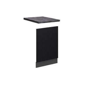 Vicco PREDNÝ PANEL Fame-Line Čierny pruhovaný 45 cm , AP Antracit vyobraziť
