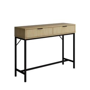 Vicco KONZOLOVÝ STÔL Lennox dub 100 x 75 cm s 2 zásuvkami vyobraziť