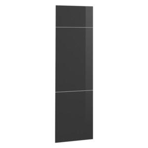 Vicco KUCHYNSKÁ FRONTA R-Line Antracit vysoký lesk 59.6 x 196 cm nábytková fronta pre skrinku na vstavanú chladničku vyobraziť