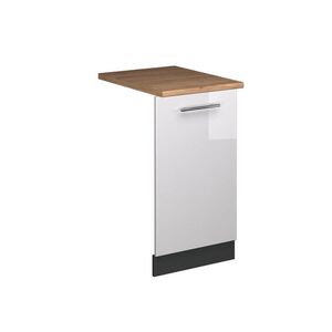 Vicco PREDNÝ PANEL UMÝVAČKY RIADU Fame-Line Biely vysoký lesk 45 cm , AP Oak vyobraziť