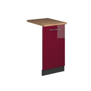 Vicco PREDNÝ PANEL UMÝVAČKY RIADU Fame-Line Bordeaux vysoký lesk 45 cm , AP Oak vyobraziť