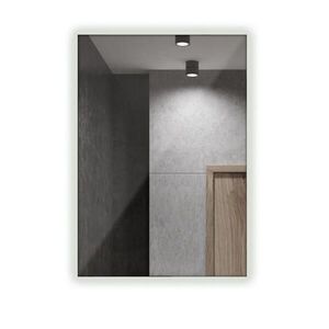 TULUP ZRKADLO Obdĺžnikové 70x100 cm LED 6000K studené svetlo vyobraziť