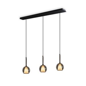 s.luce BELLUNA jedálenský stôl závesné svetlo 3-svetelné 120cm vyobraziť