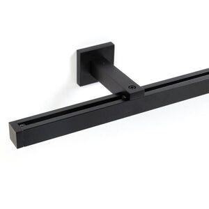 Deco-Raum ZÁCLONOVÁ koľajnica s vnútorným vedením na mieru 1 koľajnicová Cube stropná montáž 410 cm vyobraziť