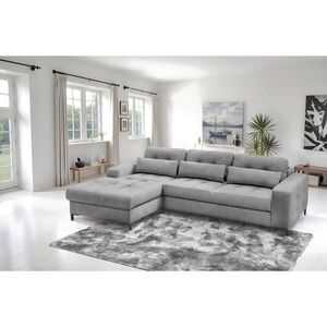 MID.YOU ROHOVÁ SEDAČKA, textil, sivá vyobraziť