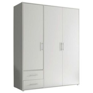 P & B SKRIŇA S OTOČNÝMI DVERAMI, biela, 155/195/60 cm vyobraziť