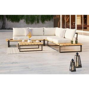 Ambia Garden TERASOVÁ SEDACIA SÚPRAVA 3-dielne, drevo, kov, textil vyobraziť