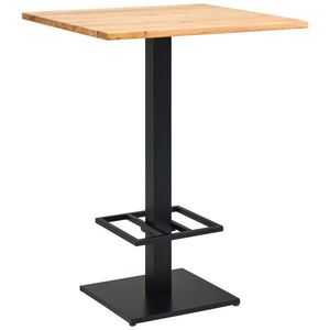 Carryhome BAROVÝ STÔL, akácia, čierna, farba akácie, 80/105/80 cm vyobraziť