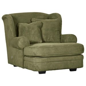 Ambia Home XXL KRESLO, textil, olivovozelená vyobraziť