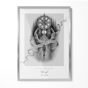 TULUP RÁM na obraz Strieborný 50x70 cm vyobraziť
