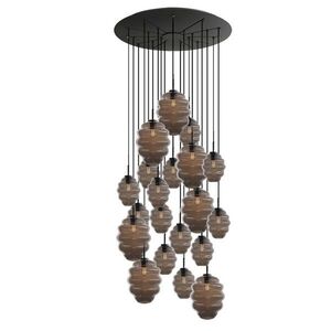 s.luce ECHOS galerijné svetlo 20 svetiel Ø 120cm baldachýn Ø 18/25cm vyobraziť