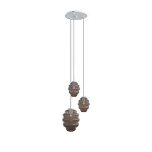 s.luce ECHOS galerijné svetlo 3 svetlá Ø 40cm baldachýn Ø 18/25cm vyobraziť