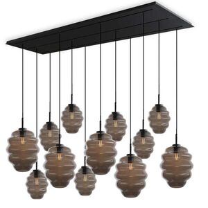 s.luce ECHOS lampa do jedálne 12 svetiel 200cm 3-radová Ø 18/25cm vyobraziť