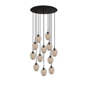 s.luce ECHOS galerijné svetlo 12 plameňov Ø 80cm vrchlík Ø 18cm vyobraziť