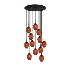 s.luce ECHOS galerijné svetlo 12 plameňov Ø 80cm vrchlík Ø 18cm vyobraziť