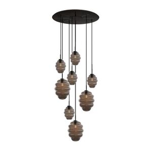 s.luce ECHOS galerijné svetlo 8-plameňové Ø 80cm baldachýn Ø 18/25cm vyobraziť