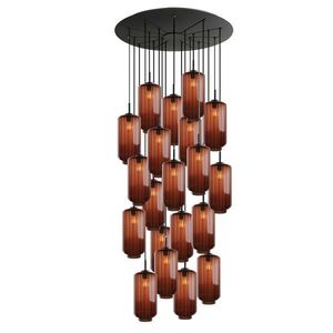 s.luce VELO gallery závesné svietidlo 20 svetiel Ø 120cm Ø 18cm vyobraziť