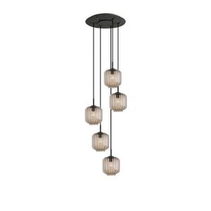 s.luce VELO 5-svetelná galériová lampa Ø 60cm baldachýn Ø 20cm vyobraziť