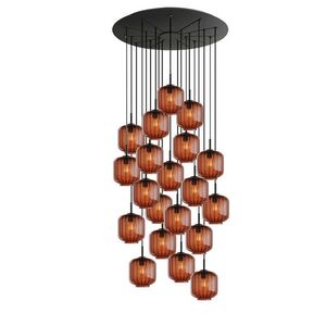 s.luce VELO gallery light 20 svetiel Ø 120cm baldachýn Ø 20cm vyobraziť