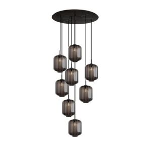 s.luce VELO 8-svetelná galériová lampa Ø 80cm vrchlík Ø 25cm vyobraziť