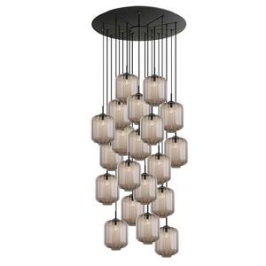 s.luce VELO 20-svetelná galériová lampa Ø 120cm Ø 25cm vyobraziť