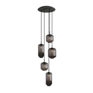 s.luce VELO galerijná lampa 5-plameňová Ø 60cm vrchlík Ø 18/20/25cm vyobraziť