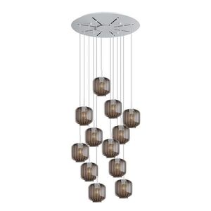 s.luce VELO 12-svetelná galériová lampa Ø 80cm vrchlík Ø 20cm vyobraziť