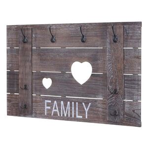 MCW NÁSTENNÁ SKRIŇA FAMILY SHABBY-LOOK hnedá vyobraziť